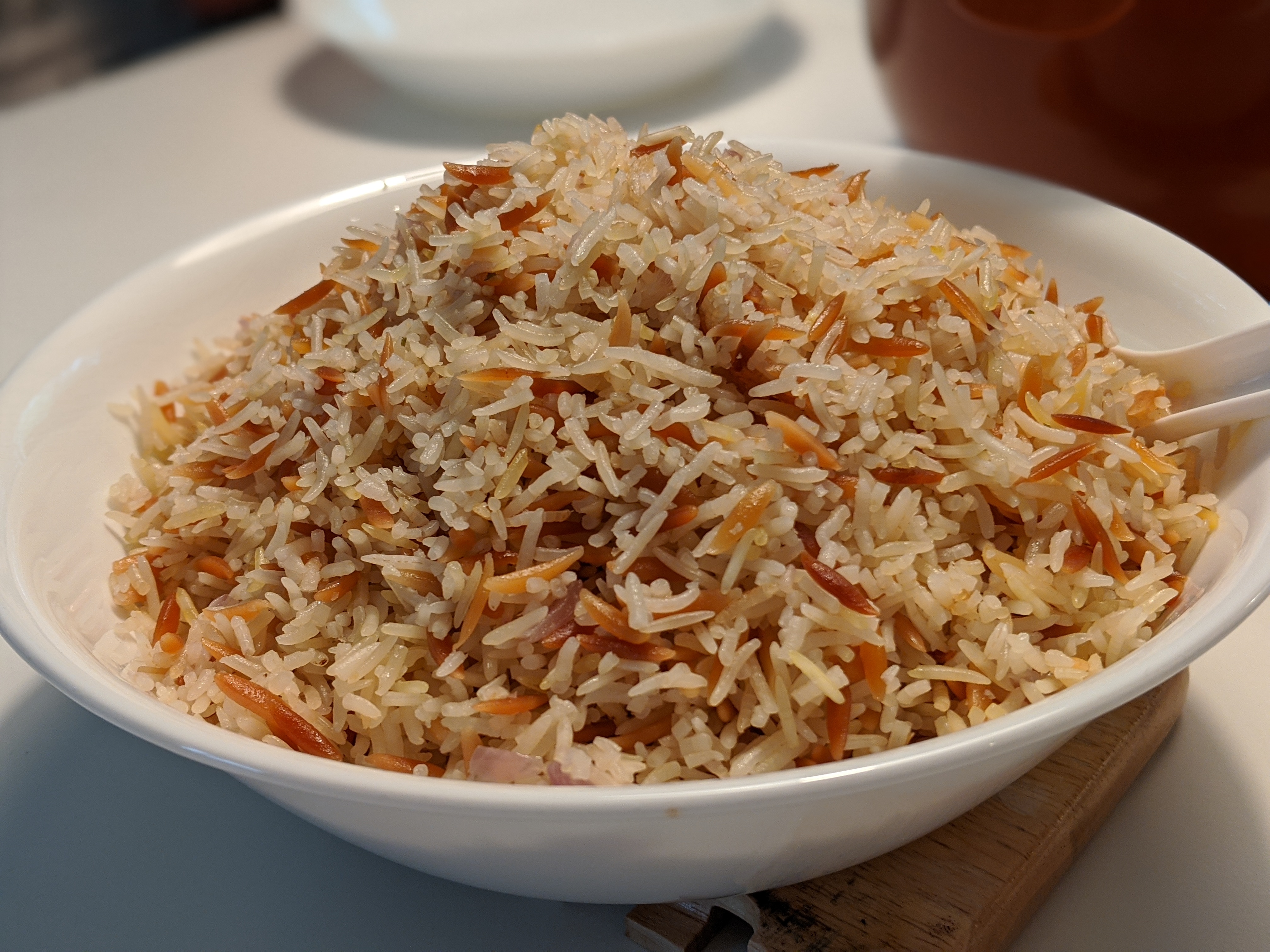 Riz aux vermicelles ou rizz bi cha3ayriyyé